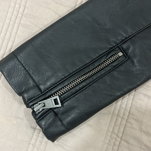 NWT Levi's Faux Leather Motocross Racer Jacket - Picture 6 of 8